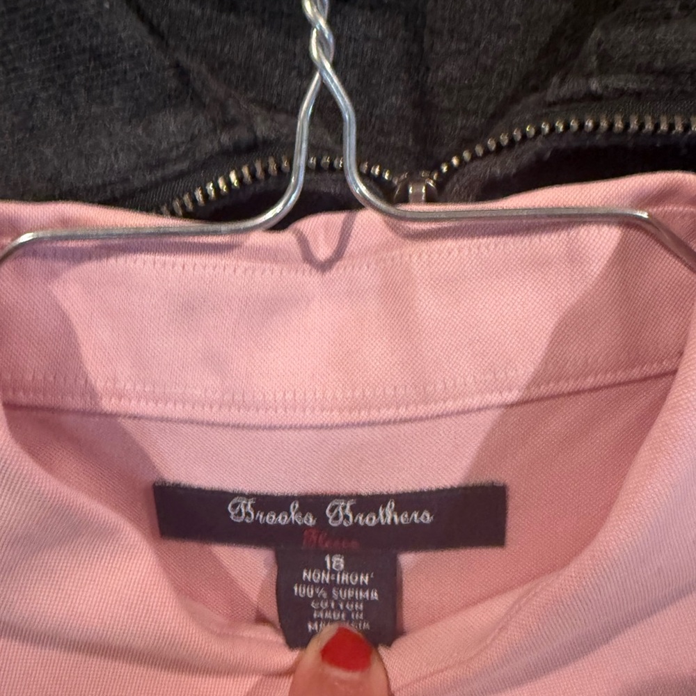 Brooks Brothers Light Pink Polo